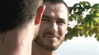 Adam Killian Swallows Jessy Ares Uncut Cock